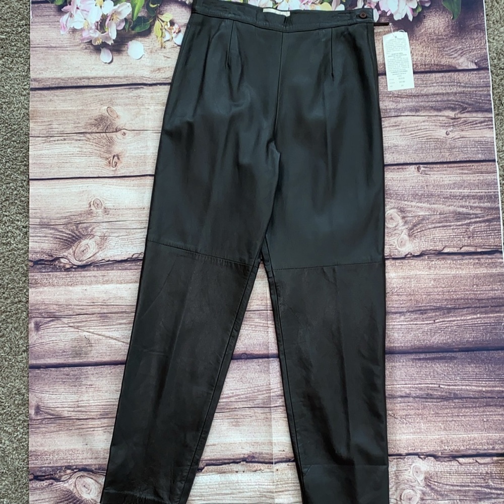 Vintage Margaret Godfrey Leather Pants - Lambskin